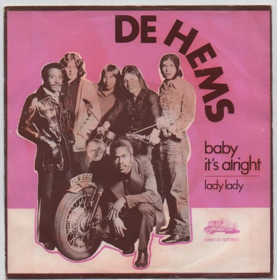 De Hems- Baby it's alright, Gebruikt, Verzenden, 7 inch, Fotohoes