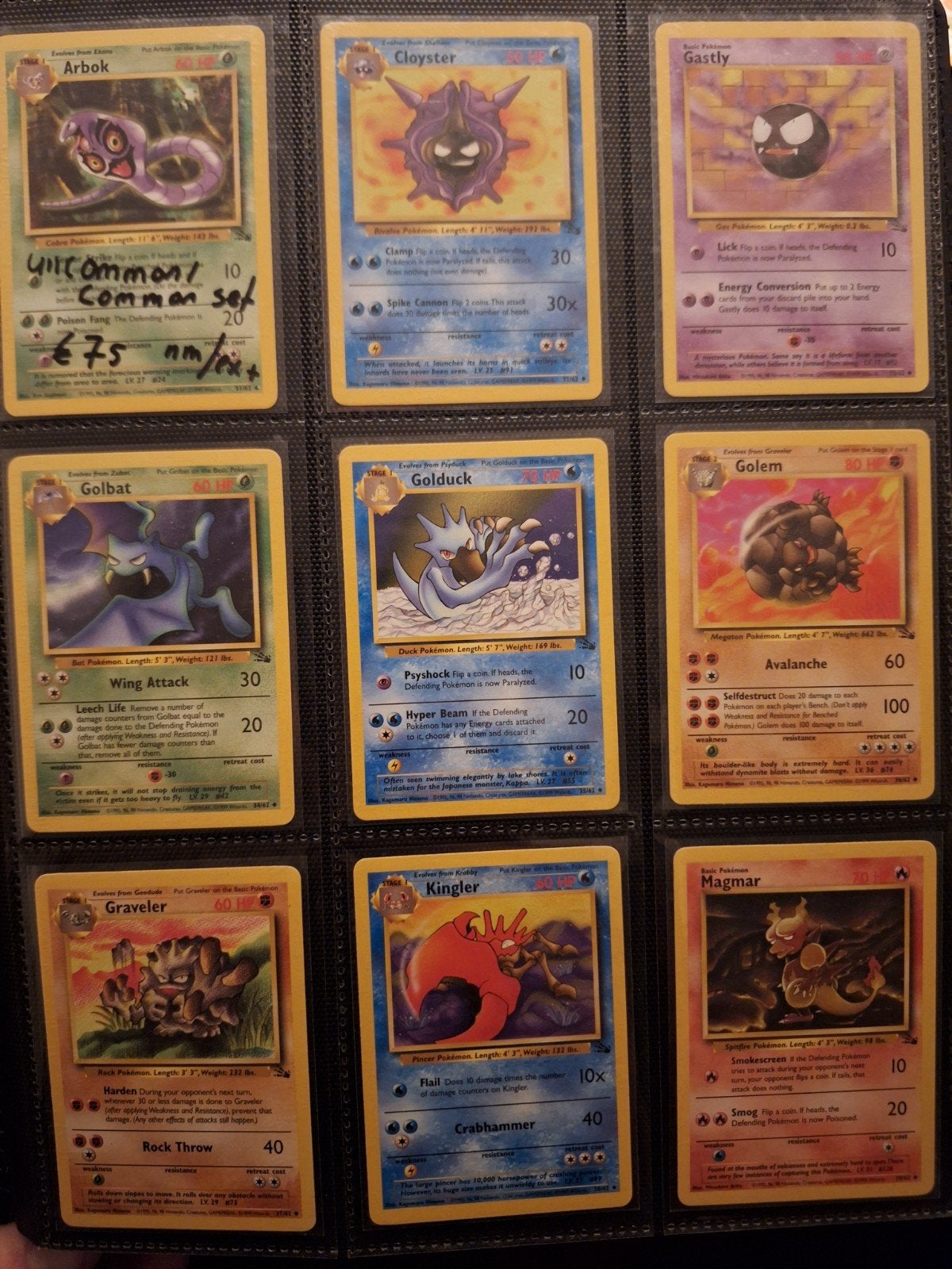 Fossil - pokemon - vintage, Ophalen of Verzenden