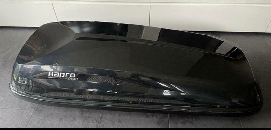 Dakkoffer en dakdragers huren? Hapro 6,5, 430L, Ophalen, Nieuw, Overige materialen, Minder dan 25 cm