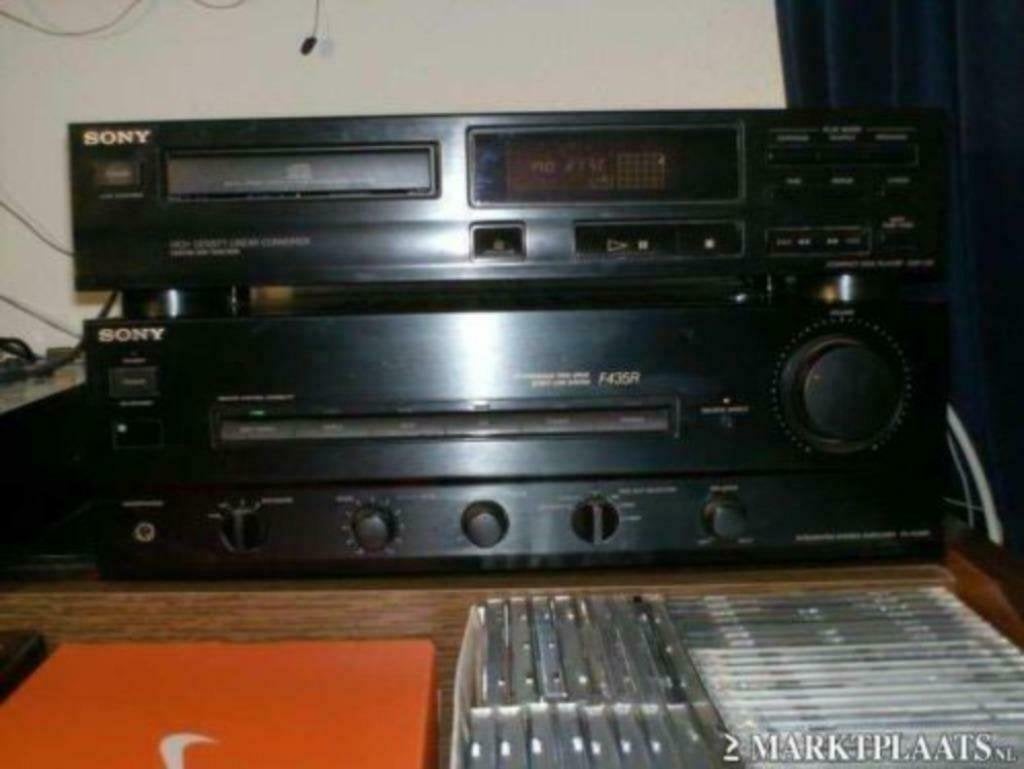 sony versterker, Ophalen, Sony, 120 watt of meer, Gebruikt