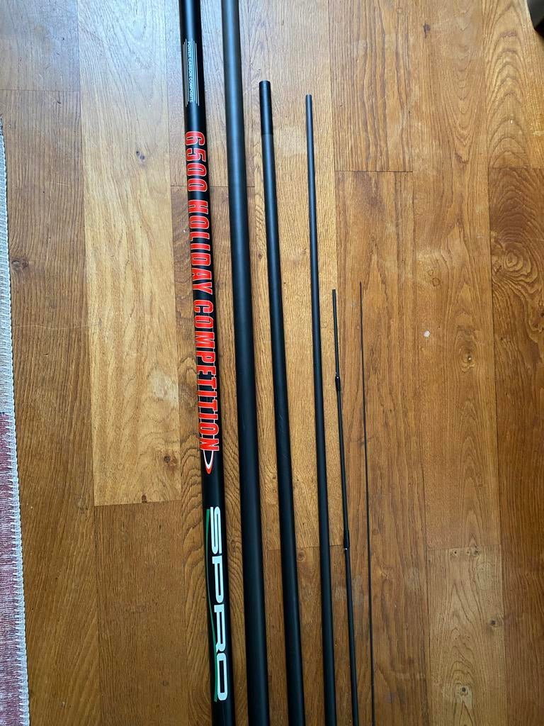 Vaste hengel Spro G500, Ophalen, Gebruikt, Vaste hengel