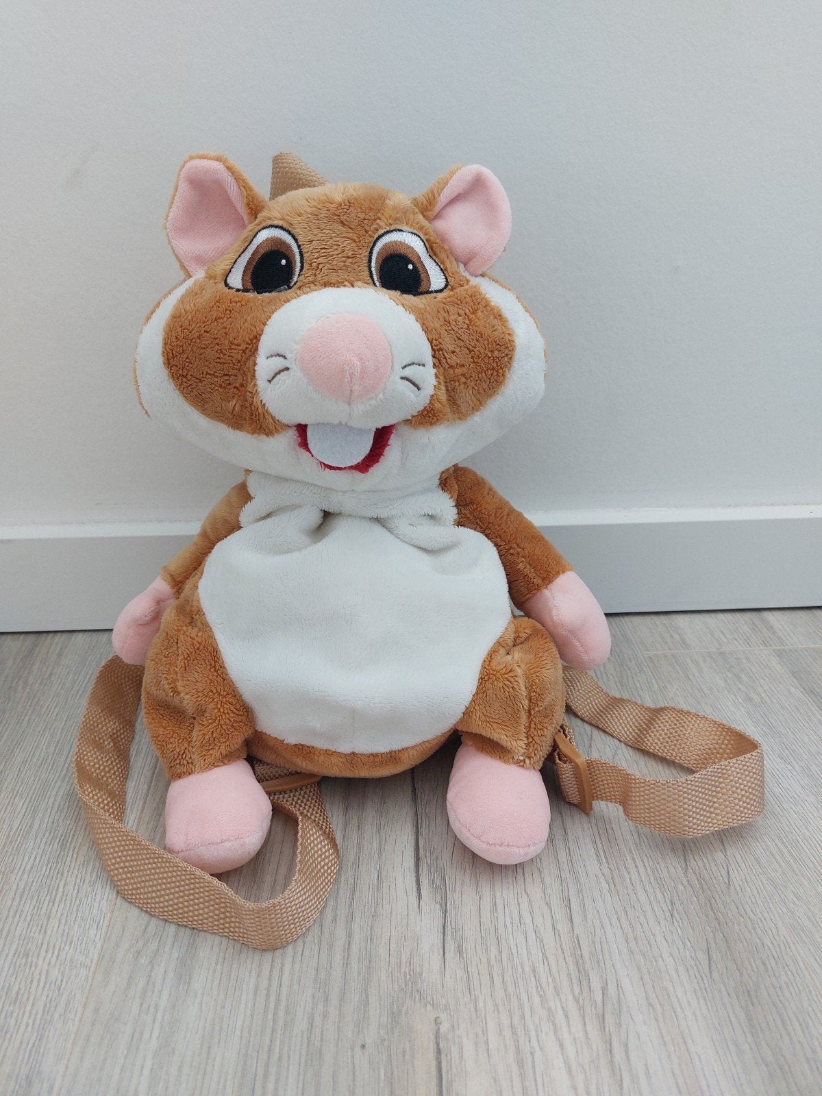 Knuffel rugzak rugtas hamster Ah Albert Heijn L1214, Kinderen en Baby's, Speelgoed | Knuffels en Pluche, Ophalen of Verzenden