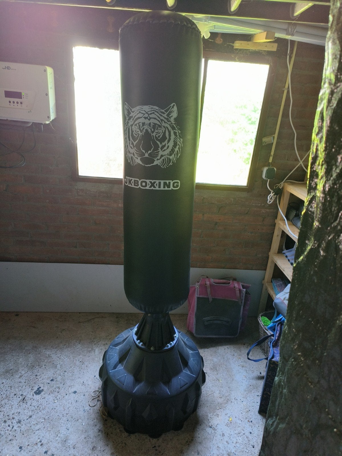 JKBoxing boksbal, Ophalen, Gebruikt