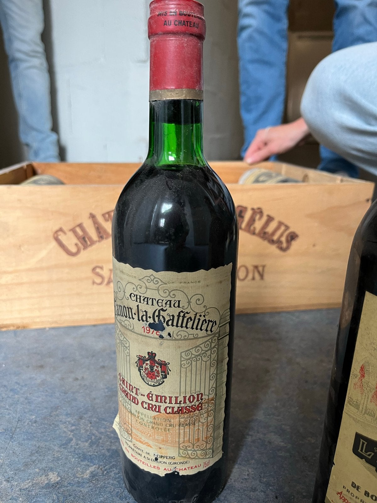 Château Canon-la-Gaffelière 1978 - St-Émilion Grand Cru, Ophalen, Gebruikt, Frankrijk, Rode wijn