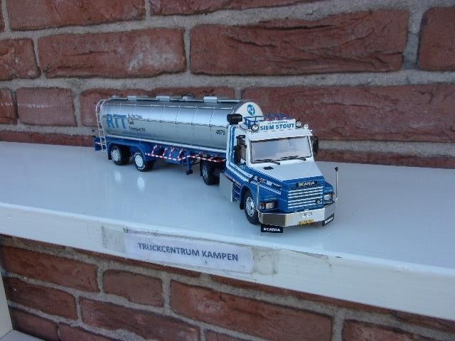 Tekno  Scania  Torpedo  142  van  Stout - Transport., Ophalen of Verzenden, Nieuw, Bus of Vrachtwagen, Tekno