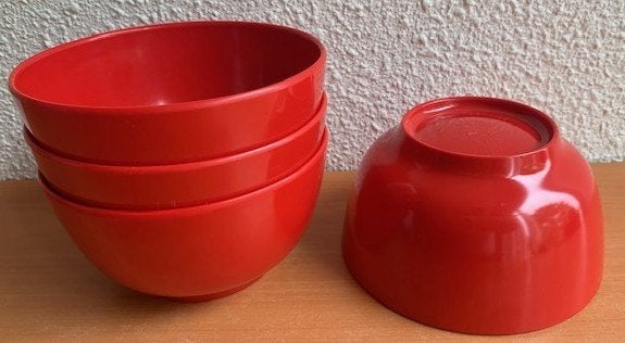 Mepal Rosti Benedikte: kleine schalen in rood, Lochem, Ophalen of Verzenden, Zo goed als nieuw, Mepal