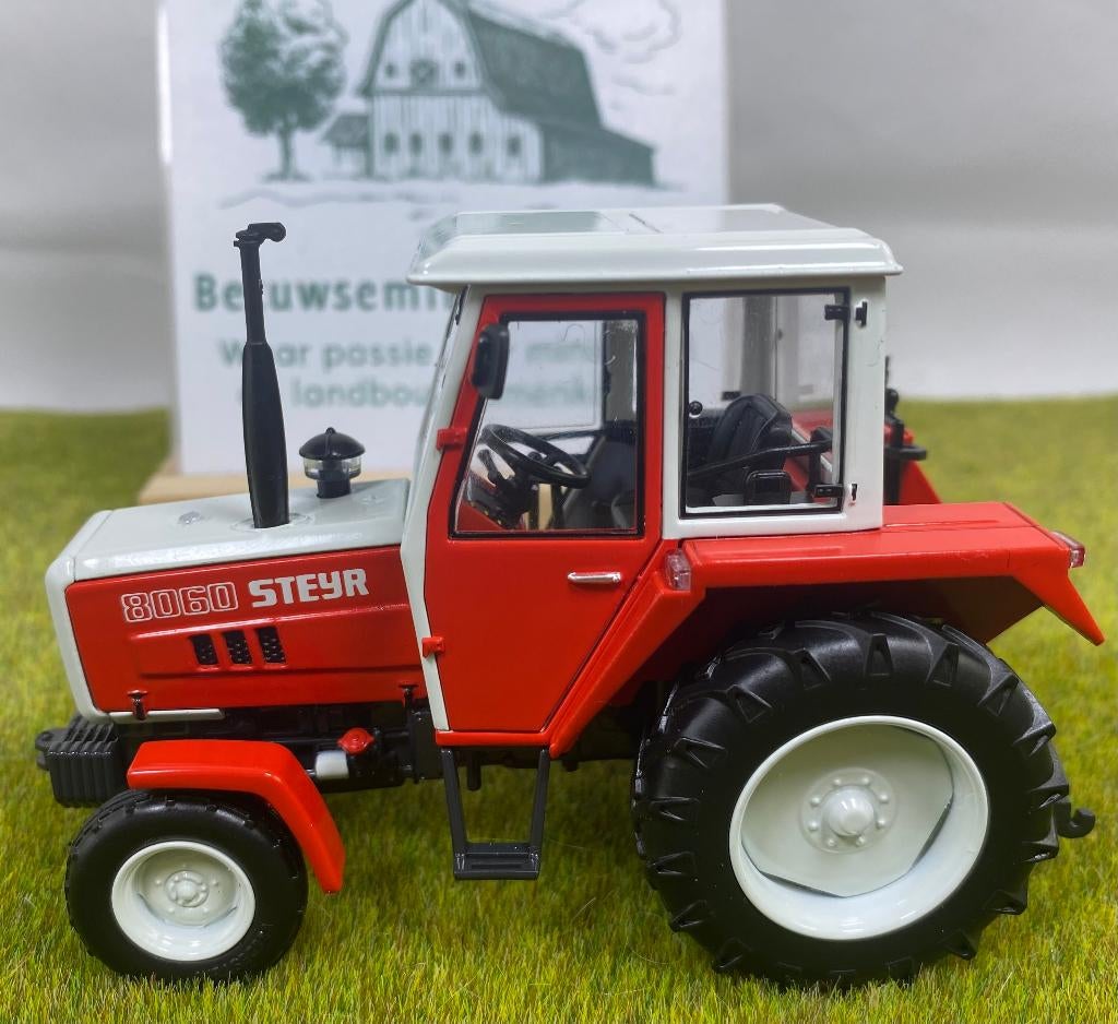 Steyr 8060 SK1 2WD tractor 1:32 Marge Models, Hobby en Vrije tijd, Modelauto's | 1:32, Ophalen of Verzenden, Nieuw, Tractor of Landbouw