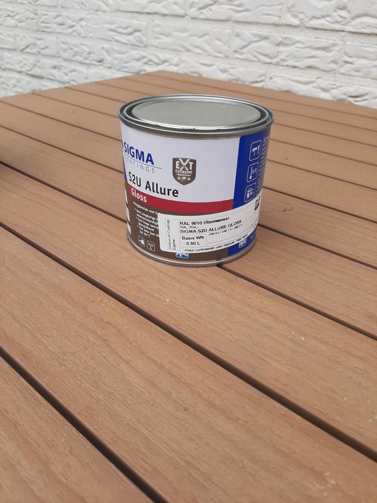 Sigma S2U Allure Gloss RAL 9010 (Reinweiss) 0.50 L, Ophalen