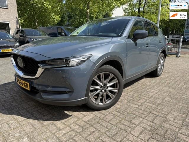 Mazda CX-5 2.0 SkyActiv-G 165 Luxury Leer/El klep/Open dak, Auto's, Mazda, 1998 cc, Gebruikt, Zwart, 4 cilinders