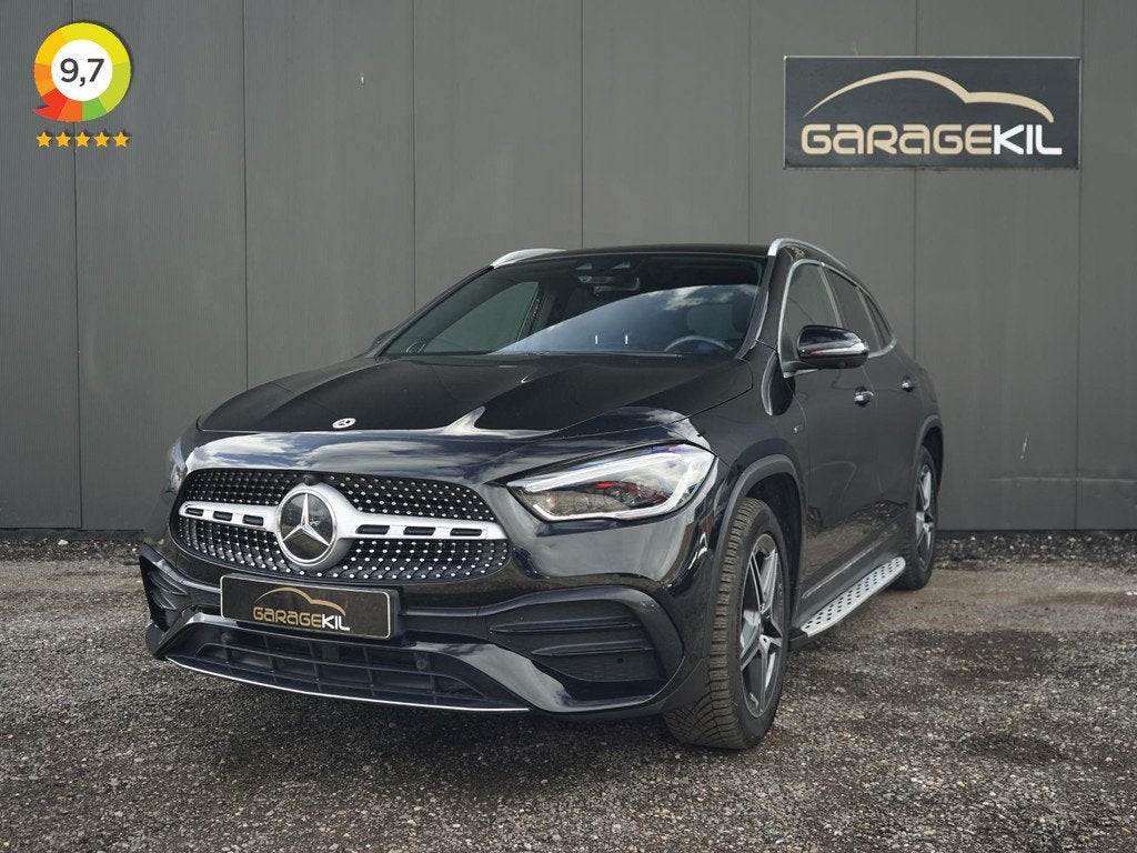 Mercedes-Benz GLA-klasse 250 e Business Solution AMG Limited, Euro 6, 16 kWh, Leder en Stof, Zwart