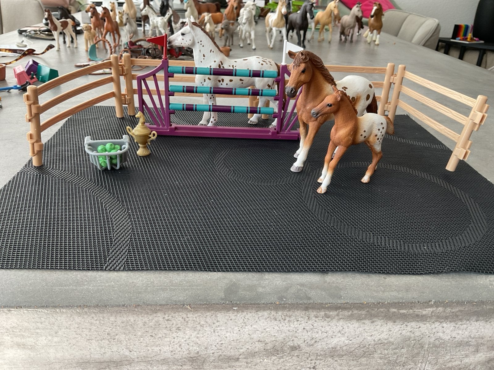 Schleich Lisa’s toernooi training 42433, Ophalen of Verzenden, Gebruikt, Jongen of Meisje