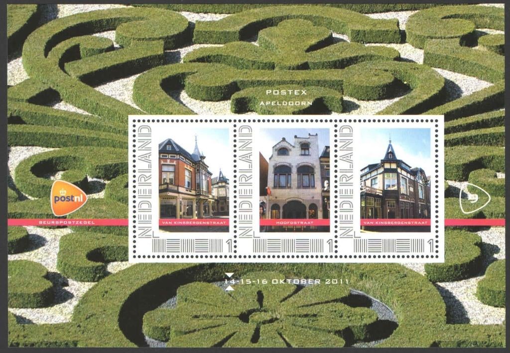 Postzegels Postex Apeldoorn 2011 (9), Postzegels en Munten, Postzegels | Nederland, Ophalen of Verzenden, Na 1940, Postfris