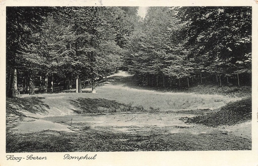 Hoog-Soeren, Pomphul, Ophalen of Verzenden, 1940 tot 1960, Gelopen, Gelderland