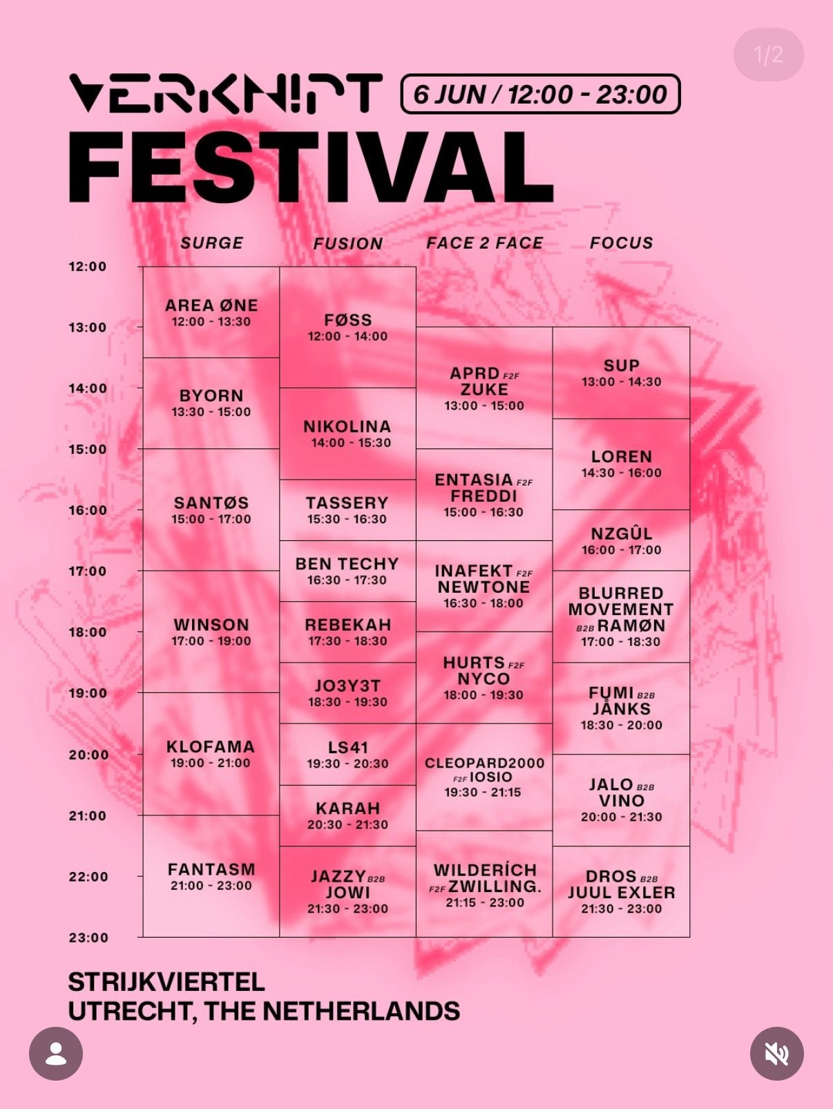 Verknipt weekend ticket te koop, Tickets en Kaartjes, Evenementen en Festivals, Eén persoon