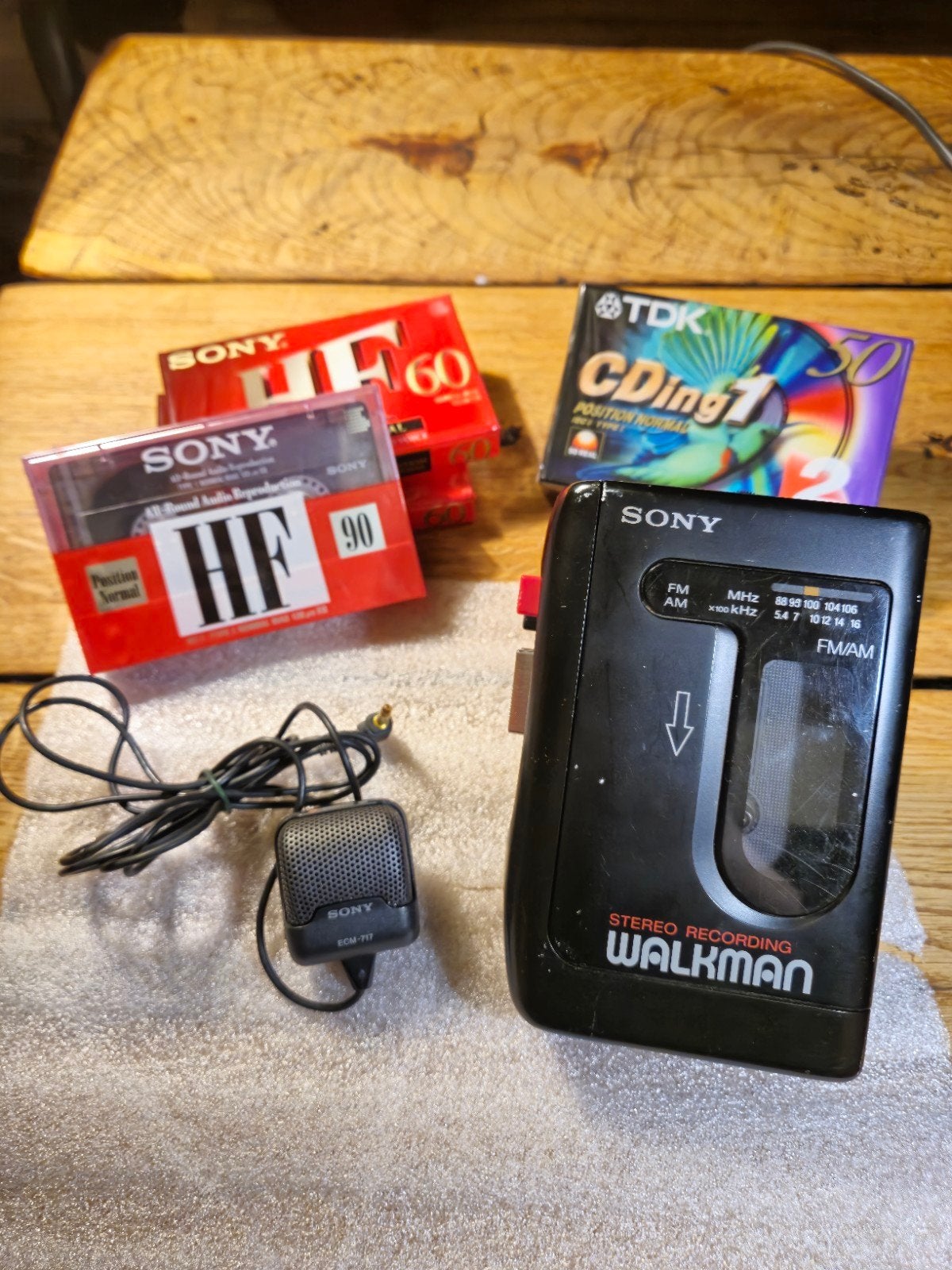 Refurbished Sony WM-F2041 Stereo Recording Walkman met Mic !, Ophalen of Verzenden, Walkman
