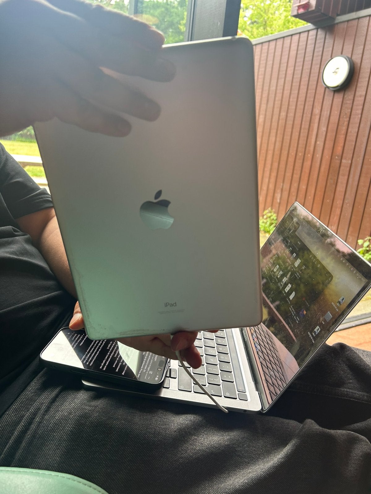 Ipad te koop, Ophalen, Zo goed als nieuw, Vierkant, Aluminium