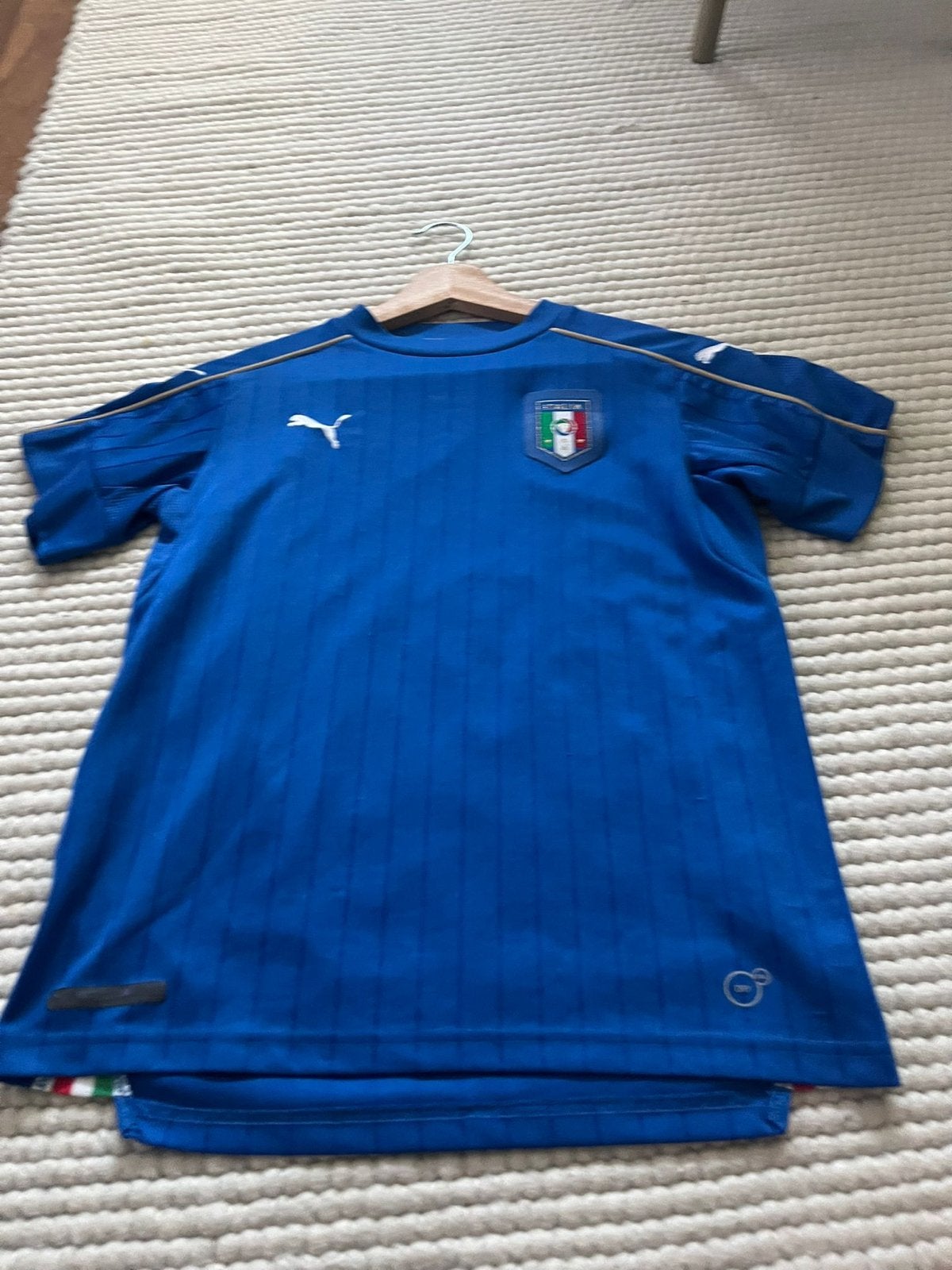 Puma Italië voetbalshirt - Maat 152 (11-12 jaar), Ophalen of Verzenden, Gebruikt, Jongen of Meisje