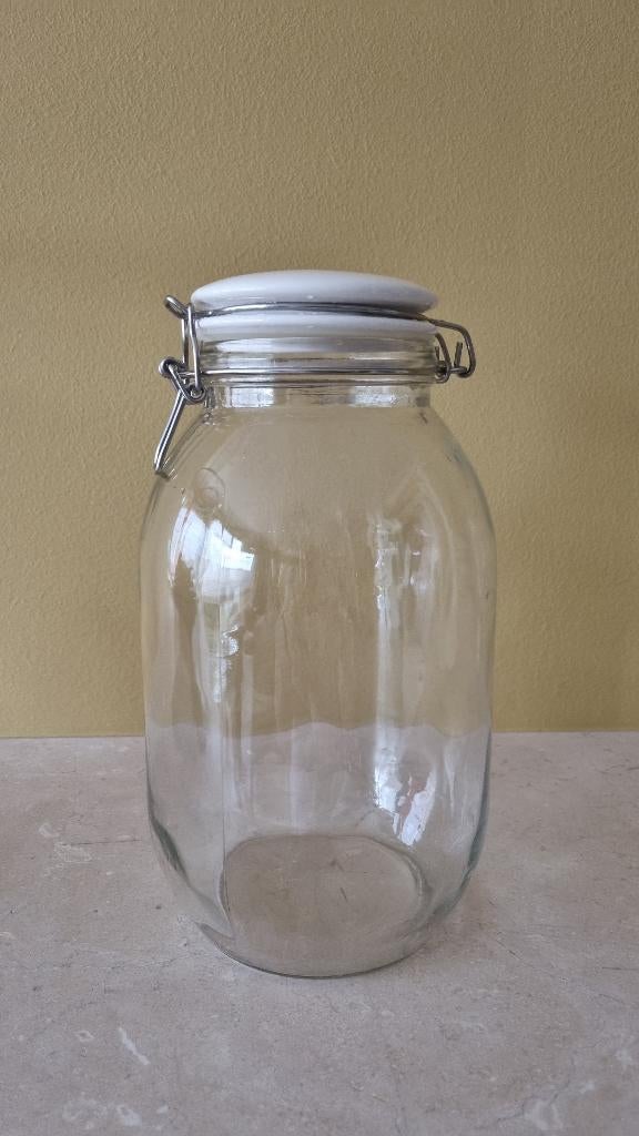 Weckpot groot en ongebruikt, Overige typen, Ophalen, Nieuw, Glas