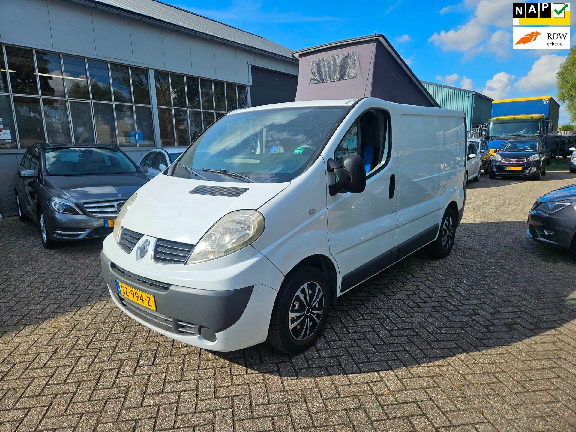 Renault TRAFIC T29 L1/H1 2.0 DCI 66KW E4 Camperkenteken, Caravans en Kamperen, Overige merken, Bedrijf, Diesel, 4 tot 5 meter