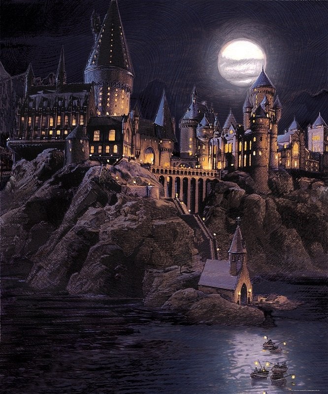 Hogwarts fotobehang Zweinstein Harry Potter * Muurdeco4kids, Verzenden, Nieuw