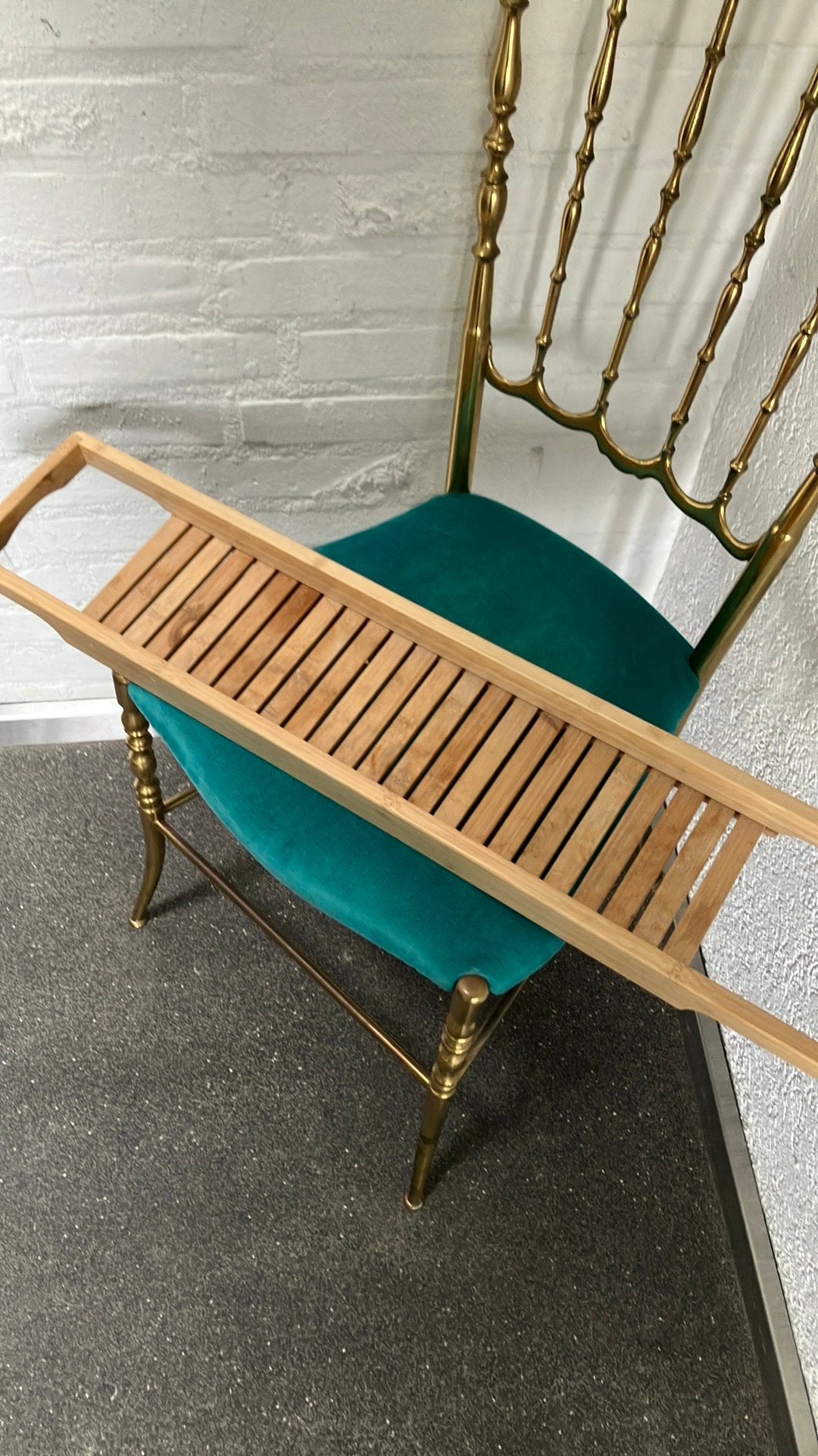 Houten badplank, Ophalen of Verzenden, Zo goed als nieuw, Bruin