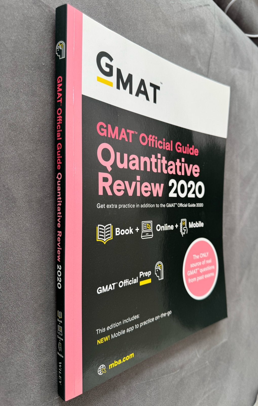 GMAT Official Guide 2020 Quantitative Review: Book + Online, Ophalen of Verzenden, Zo goed als nieuw