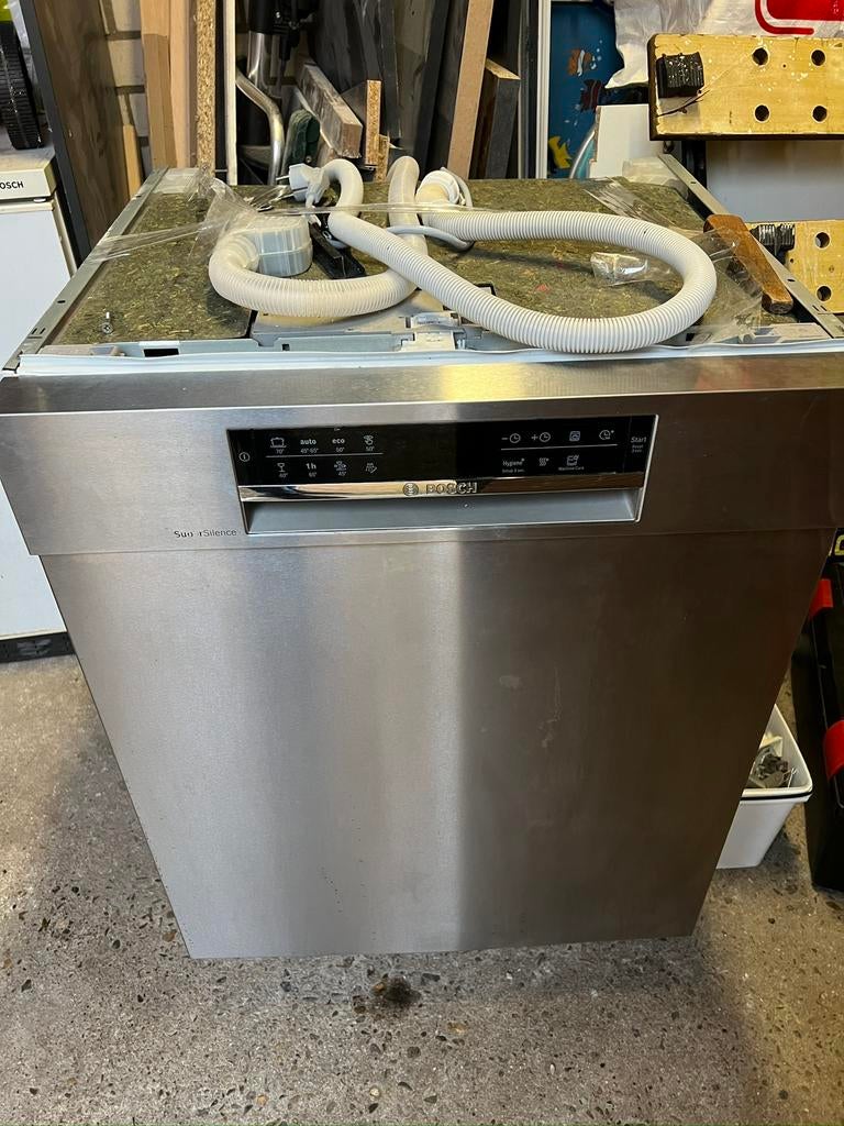 Bosch vaatwasser SMU68MS02E/51, Witgoed en Apparatuur, Ophalen, Zo goed als nieuw, Inbouw, 85 tot 90 cm