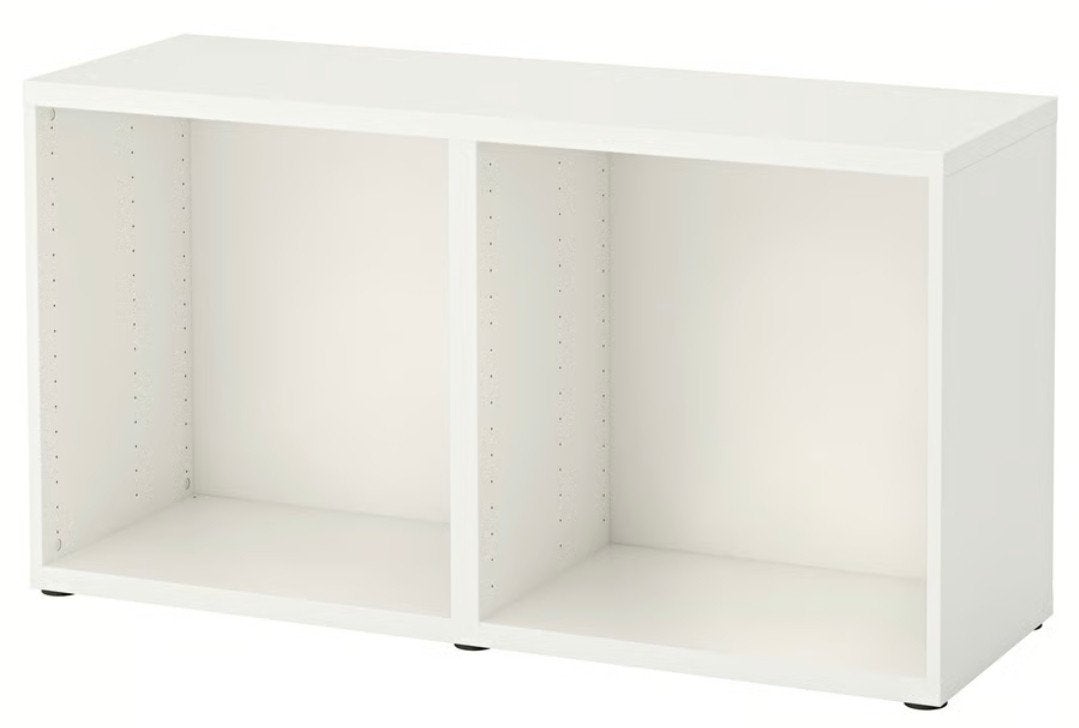 Ikea Besta Basiselement Wit 120x40x64 cm, Ophalen, Gebruikt