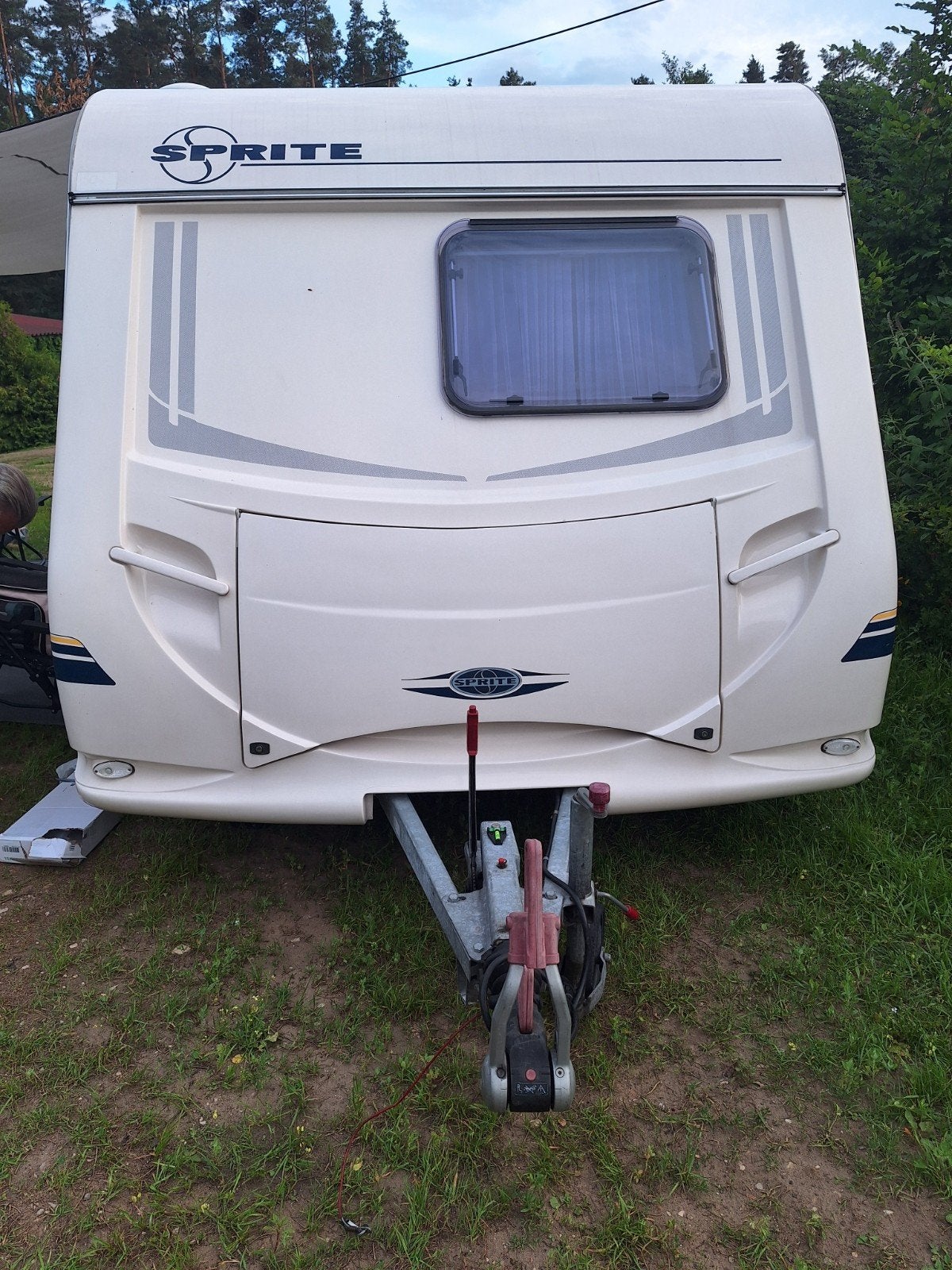 Zeer nette sprite 460 super lees verder, Caravans en Kamperen, Frans bed, 750 - 1000 kg, Particulier, Sprite