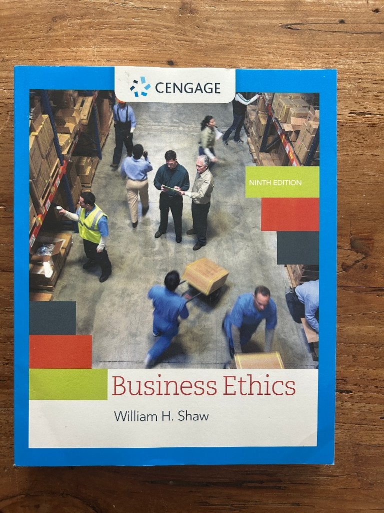 Business Ethics [9th Edition], Boeken, Studieboeken en Cursussen, Gelezen, Ophalen of Verzenden, WO, Cengage