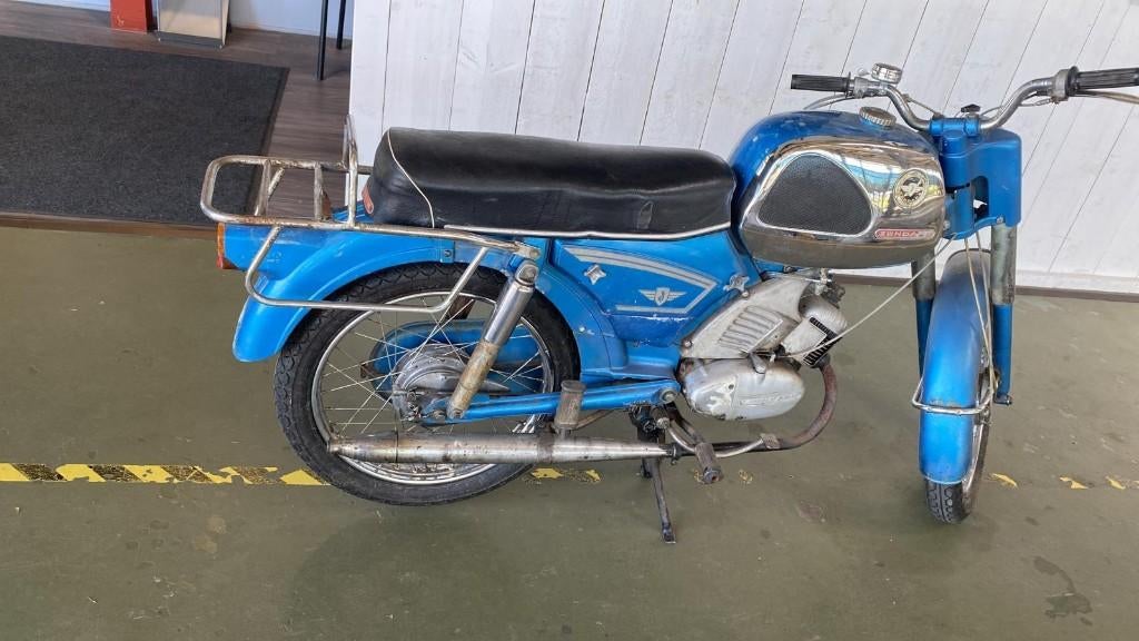 zundapp 517-02 c50 sport incl nederlands kenteken, Fietsen en Brommers, Brommers | Zundapp, Ophalen, Gebruikt, Maximaal 45 km/u