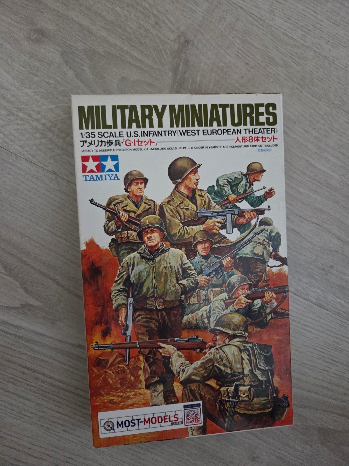 Tamiya Militaire Miniaturen: Amerikaanse Infanterie WOII, Ophalen of Verzenden, Nieuw, 1:35 tot 1:50, Figuur of Figuren