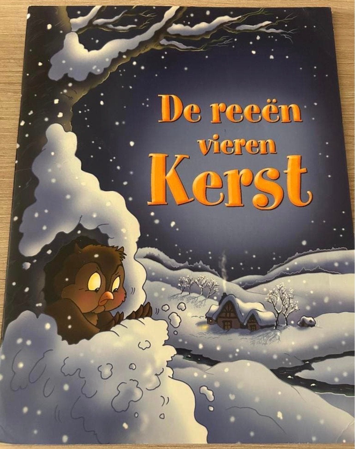 De reeën vieren Kerst - Kinderboek, Ophalen of Verzenden, Zo goed als nieuw, Fictie algemeen