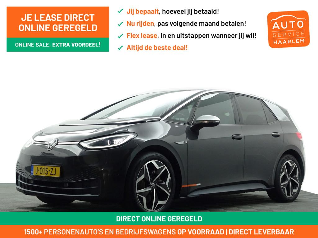 Volkswagen ID.3 First Plus 58 kWh Aut- Stuur/Stoelverwarming, Automaat, 34 min, Gebruikt, Met garantie (alle)