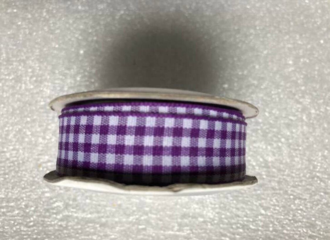 SIERLINT - 15 MM BREED X 5 YARDS - LILA, Ophalen of Verzenden, Zo goed als nieuw, Lint, Band of Elastiek