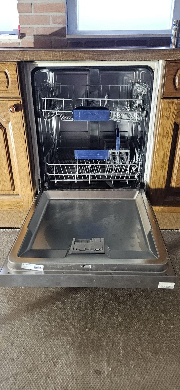 Siemens Inbouw Vaatwasser, Ophalen, Gebruikt, 60 cm of meer, Vrijstaand