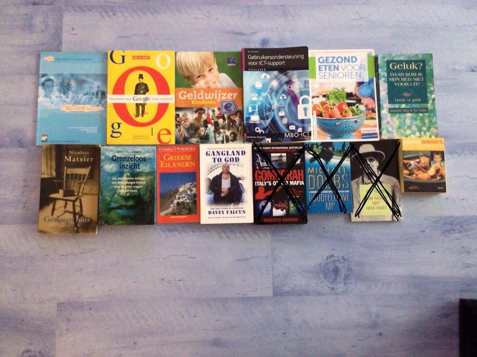Diverse boeken beginnend met de letter G, Boeken, Ophalen of Verzenden, Zo goed als nieuw