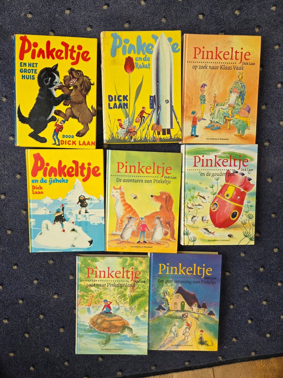Pinkeltje Boeken Collectie - Dick Laan (8 delen), Ophalen of Verzenden, Zo goed als nieuw, Sprookjes