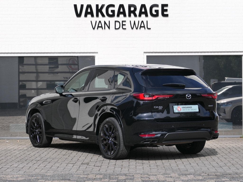 Mazda CX-60 2.5 e-SkyActiv PHEV Homura | Panoramadak | Trekh, Auto's, Mazda, Automaat, Gebruikt, Zwart, Bedrijf
