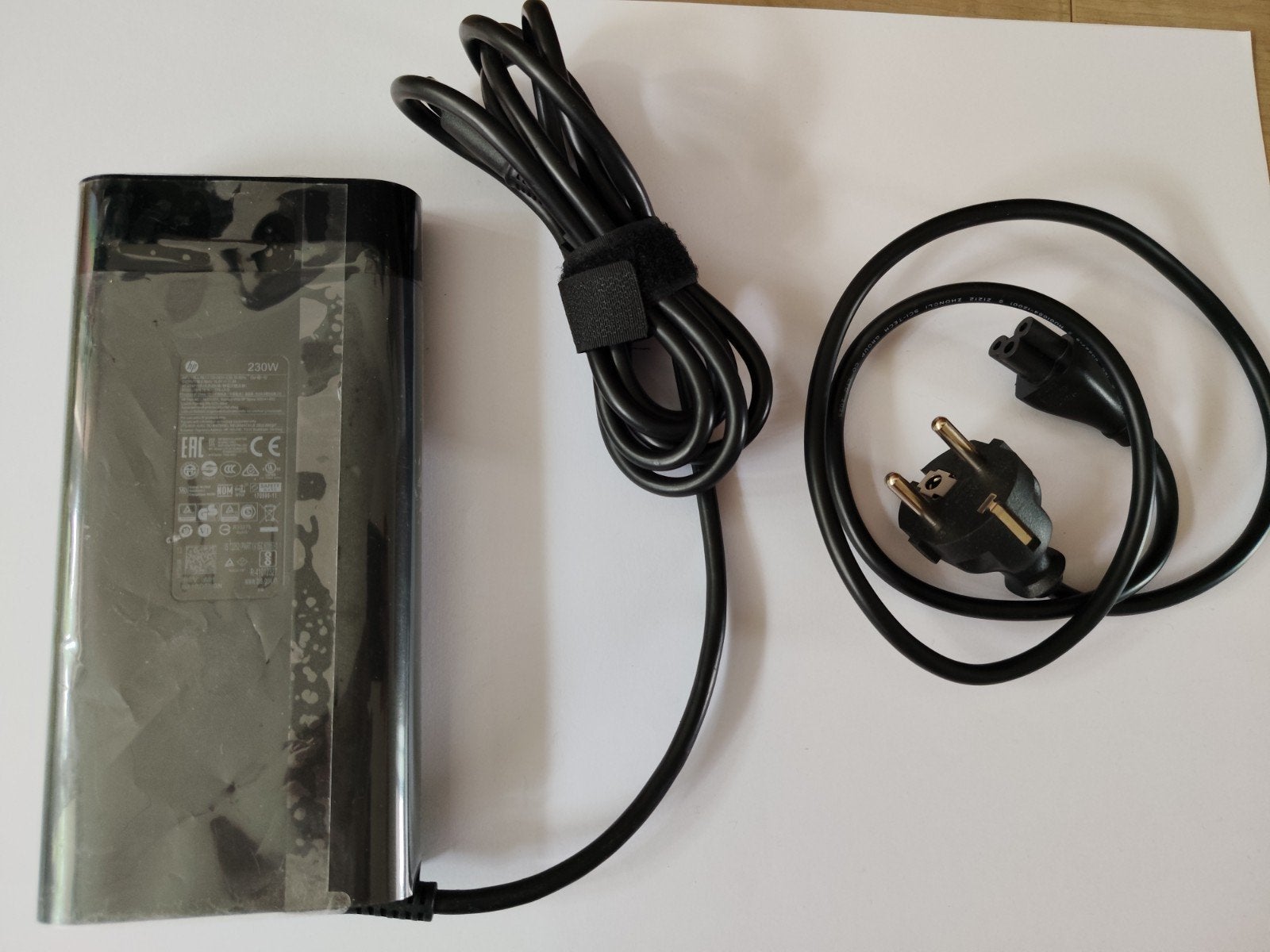 HP 230W Oplader - Origineel en Krachtig, Computers en Software, Laptop-opladers, Ophalen of Verzenden, Gebruikt, HP