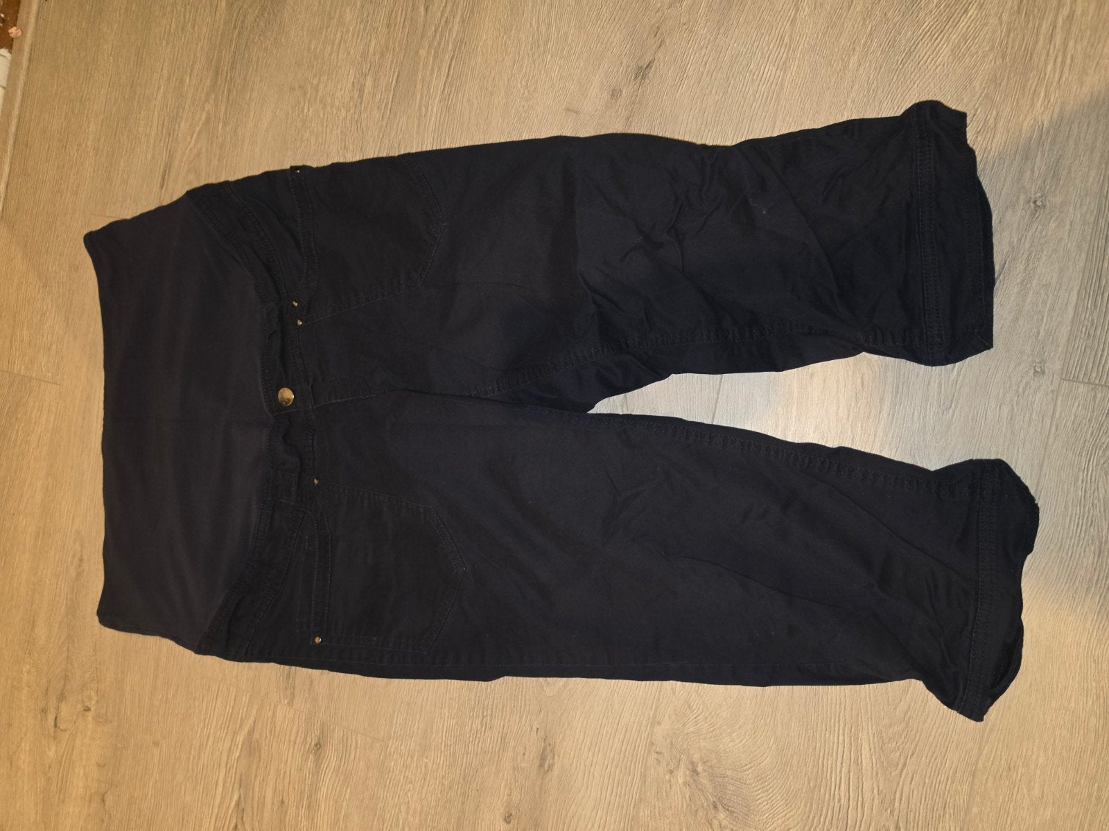 H&M Mama zwangerschapsbroek maat 48, Kleding | Dames, Positiekleding, Blauw, Maat 46/48 (XL) of groter, Ophalen of Verzenden, H&M Mama