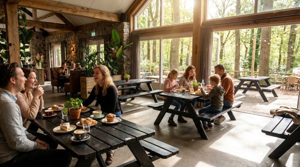 Picknicktafel met inklapbare zitting zwart 150x70 cm 258, Gebruikt, 200 cm of meer, Rechthoekig, 50 tot 100 cm