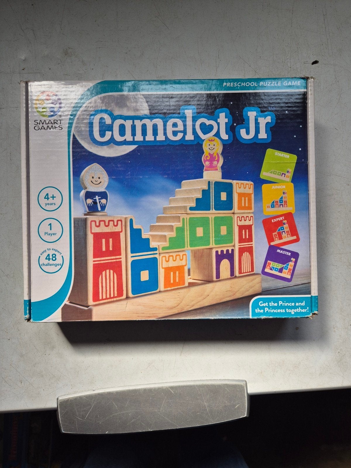 SmartGames Camelot Jr. Puzzelspel, Kinderen en Baby's, Speelgoed | Educatief en Creatief, Ophalen of Verzenden, Zo goed als nieuw