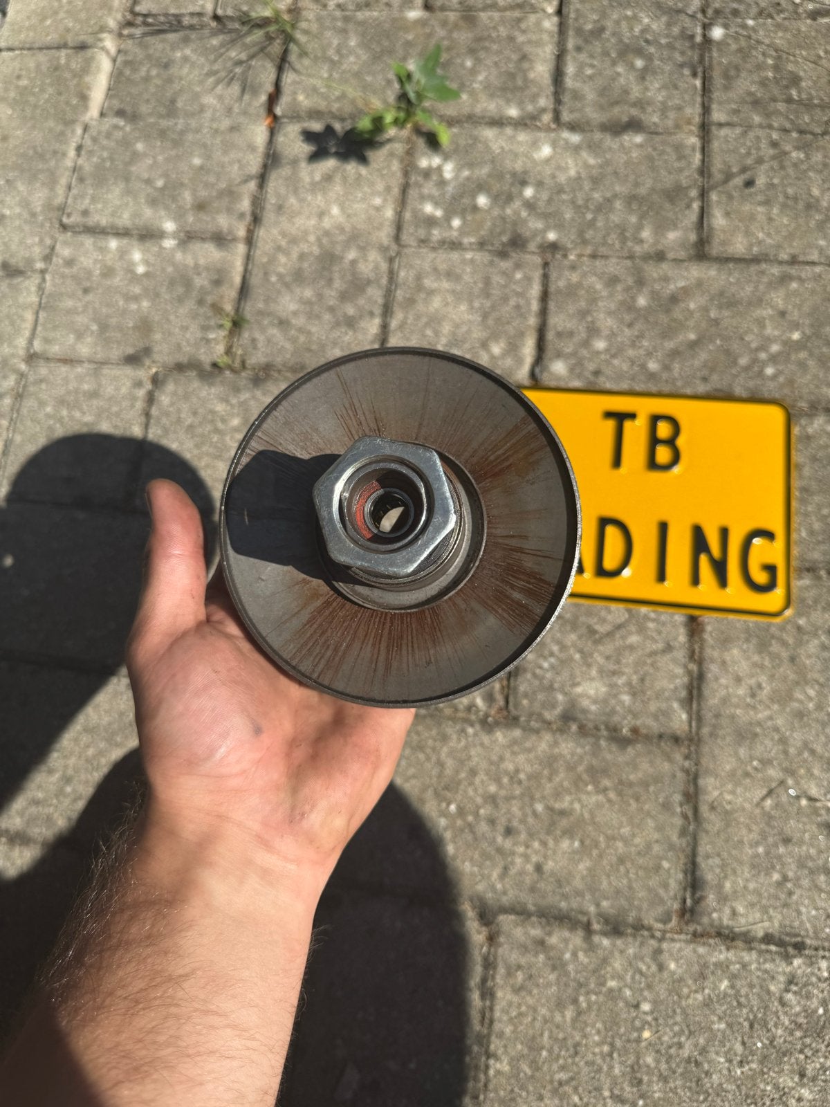 Piaggio poulie oud type 100mm trommel carters, Ophalen of Verzenden, Gebruikt, Overige typen, Piaggio