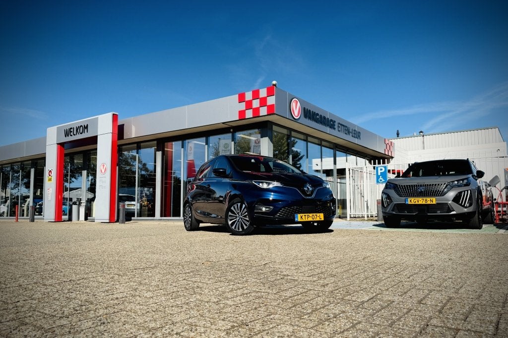 Renault ZOE R135 Riviera 52 Koopaccu | BOSE | STOELVERWARMIN, Auto's, 12 maanden, Gebruikt, Blauw, Leder