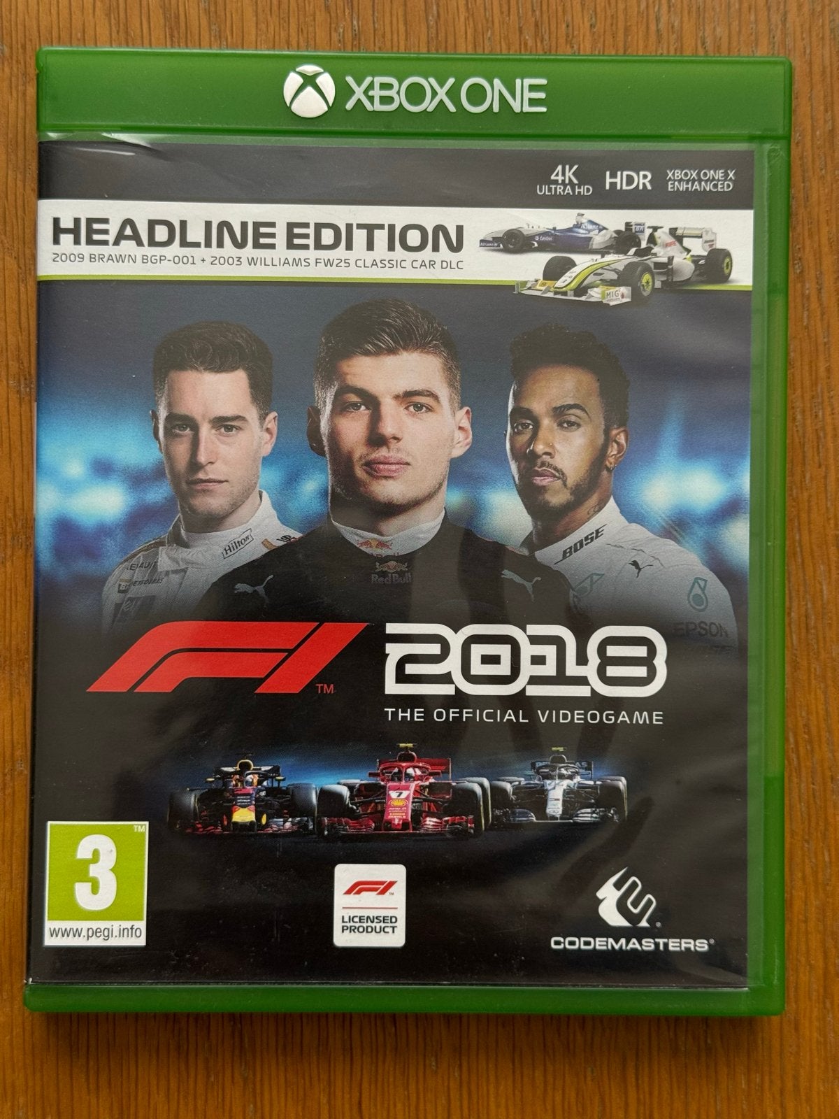 F1 2018 Headline Edition Xbox One - Racegame, Online, Racen en Vliegen, Ophalen of Verzenden, Zo goed als nieuw