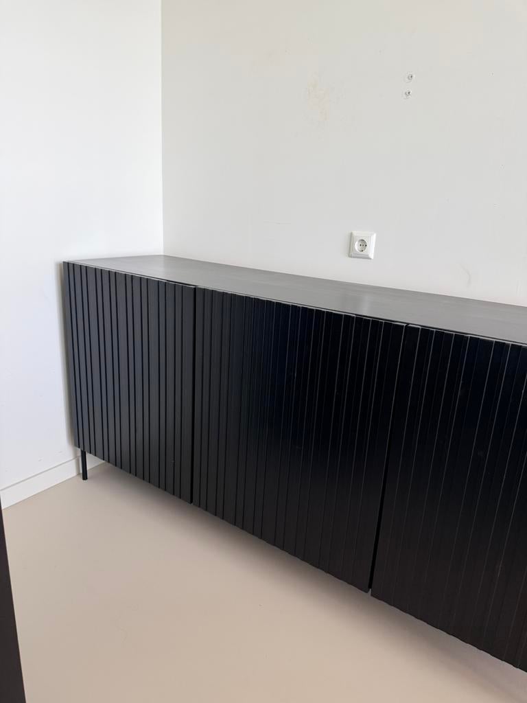 Dressoir kast grenen 180cm hout, Ophalen, 150 tot 200 cm, Zo goed als nieuw, Grenenhout