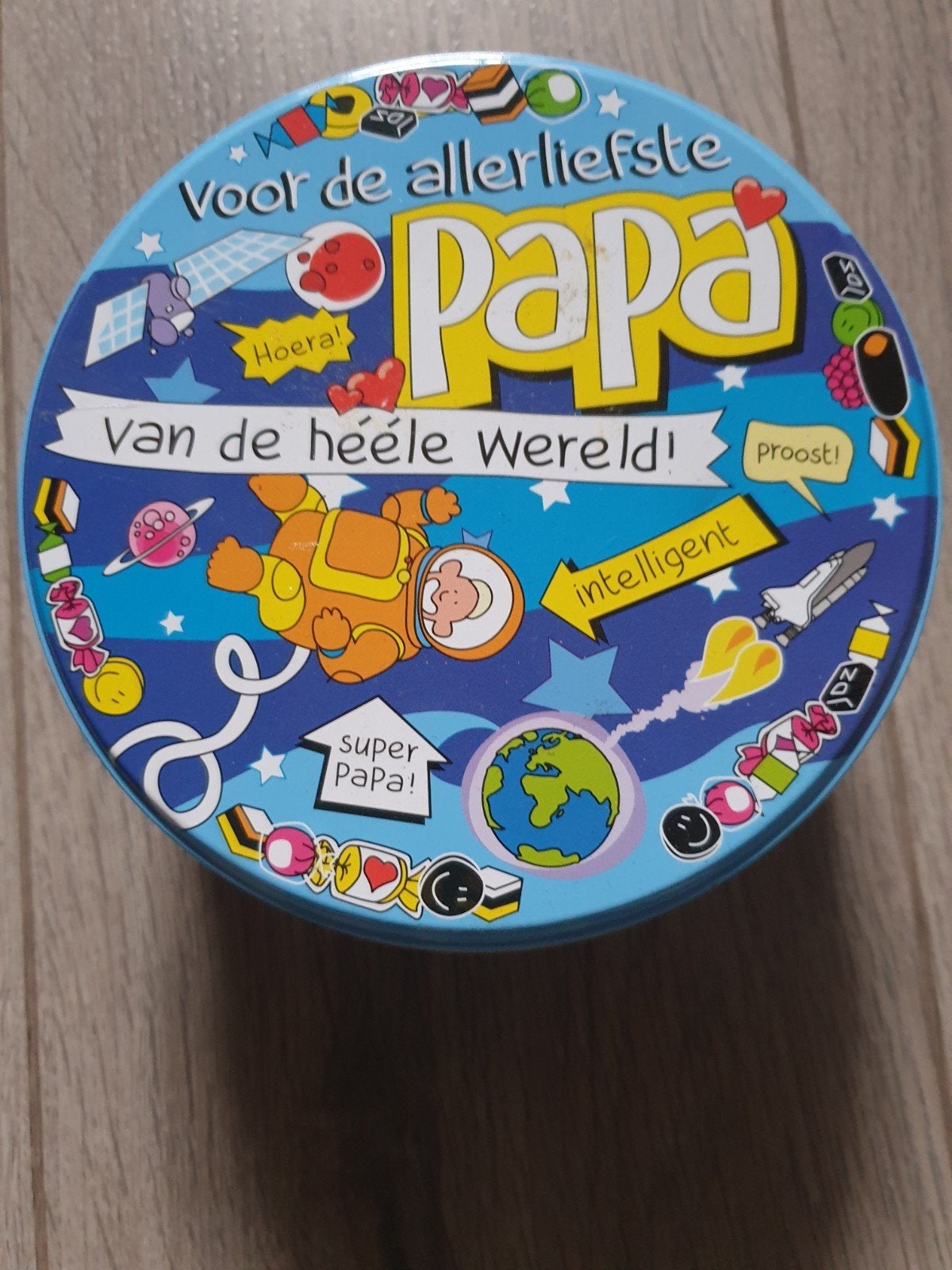 Blik beste papa, Ophalen of Verzenden, Zo goed als nieuw, Overige