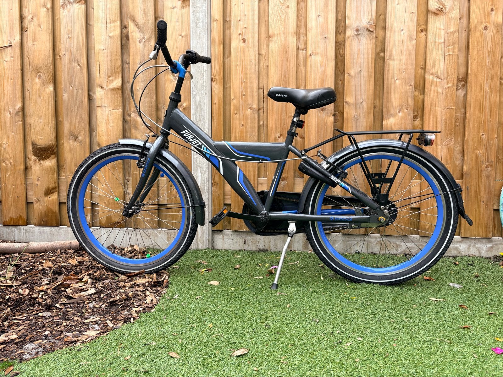 Popal Funjet 22 inch kinderfiets, Fietsen en Brommers, Fietsen | Jongens, Ophalen, 22 inch, Gebruikt, Velgrem
