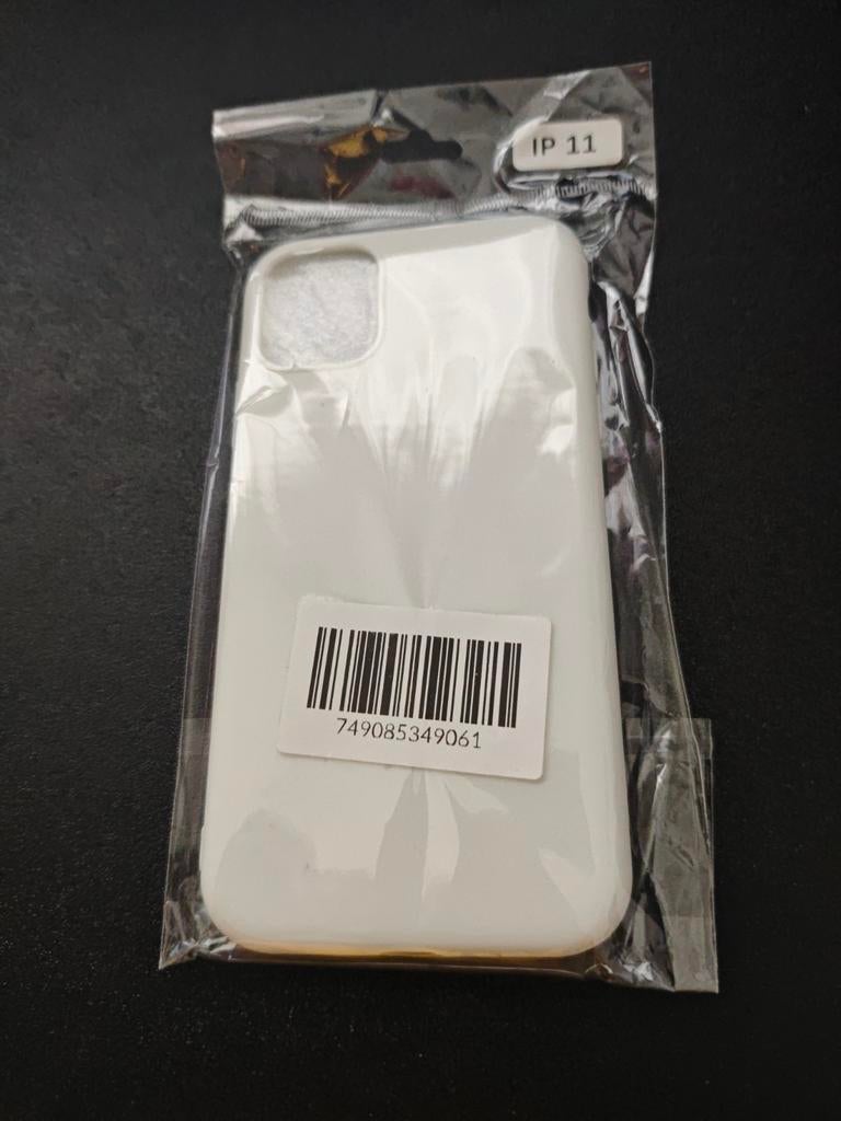 Siliconen Hoesje voor iPhone 11 - Wit, Ophalen of Verzenden